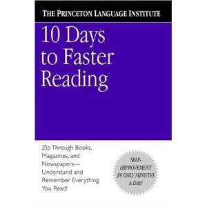  10 Days to Faster Reading  N/A  Books
