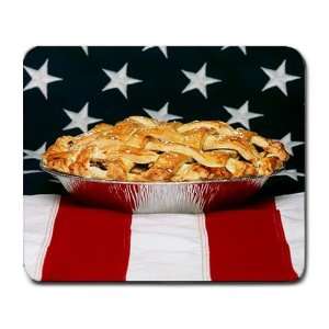  merican as Apple Pie with Flag Patriotic USA Large 