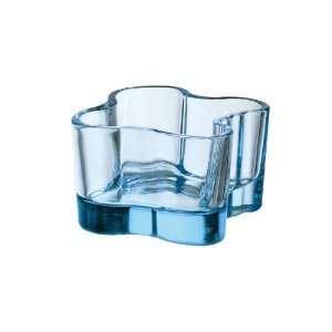  iittala Aalto 2 1/4 Glass Votive, Light Blue: Home 