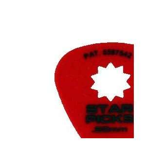  Everly 30021 Star Pik 12 pack .50mm Red: Musical 
