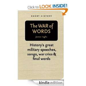 The War of Words   Short History Series James Inglis  