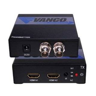  Vanco 280554 HDMI Over Single Coaxial Cable Extender with Dual HDMI 