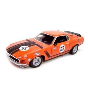  1970 FORD MUSTANG T/A ORANGE #57 1:18 1 OF 1800 MADE MODEL 