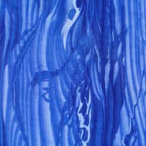   Freedom, Blue tonal blender, cascading water Arts, Crafts & Sewing
