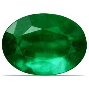  4.42 Carat Loose Emerald Oval Cut Jewelry
