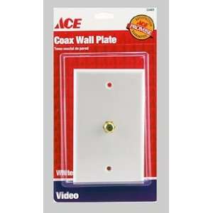  6 each Ace Coaxial Wallplate (33401)