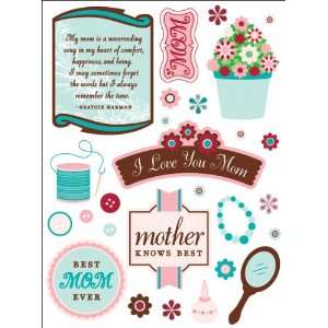  Design Shop Stickers: Mother: Arts, Crafts & Sewing