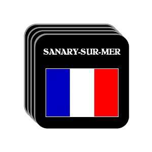  France   SANARY SUR MER Set of 4 Mini Mousepad Coasters 