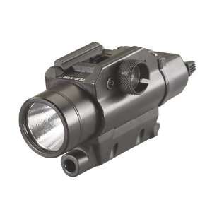   LED Rail Mounted Flashlight with IR Laser Sight and Rail Locating Keys