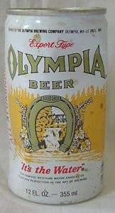 Olympia Beer 12oz Beer Can G Cond (dented)  