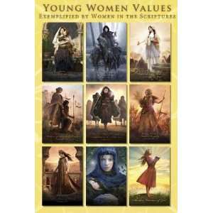 Young Women Values Hero Set
