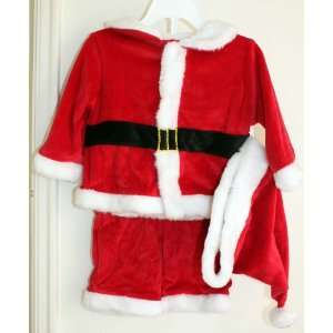 Infant Baby Christmas Holiday Santa Claus Suit   3 Piece Set (12 Mos.)