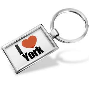  Keychain I Love York region: Yorkshire and the Humber 