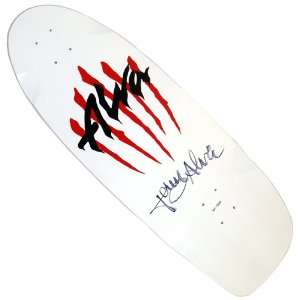  ALVA Limited Edition 84 Scratch Signed White Deck 10.25 x 