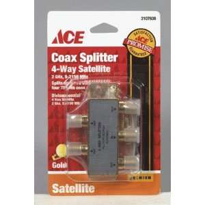  Ace 4 Way Satellite Splitter (3107638) Electronics