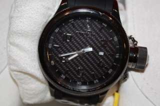 Mens Invicta 0555 Russian Diver Watch Carbon Fiber New  
