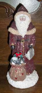 0801 NIB Belsnickle Santa w/ Percy Museum Cat & Dog Snickles Holiday 