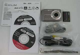 Casio Exilim EX S500 S500 5.0 MP Digital Camera   AS IS  
