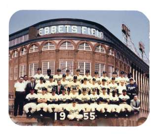 Item#096 Brooklyn Dodgers 1955 Team Mouse Pad  