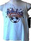 Child 3T Adidas Superstar Soccer White T Shirt Tank NWT  