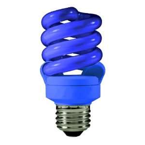 13 Watt   60 W Equal   Blue Party Light   CFL Light Bulb   TCP 48913BL
