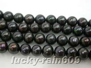 piece AA black freshwater pearls loose beads  