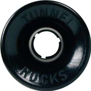  Tunnel Rocks 63mm 77a Black Skate Wheels Sports 