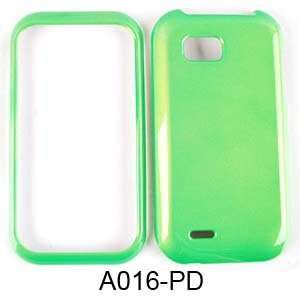  SHINY HARD COVER CASE FOR LG MYTOUCH Q EMERALD GREEN: Cell 