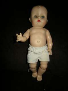 1960s Vintage Rubber doll wet and drink boy 8 tall JimmY?  