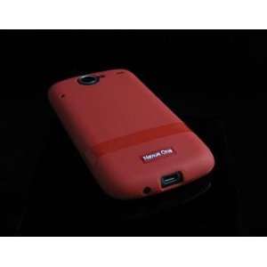    Red Solid Color Hybrid Case for Google Nexus One: Everything Else