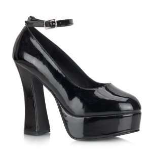  Inch Chunky Heel Ankle Strap Platform Pump Size 12: Office Products