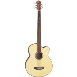   Kelly Firefly 5 String Acoustic Bass, Natural: Musical Instruments