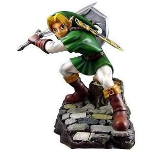   Legend of Zelda Ocarina of Time Link Statue Figure: Toys & Games