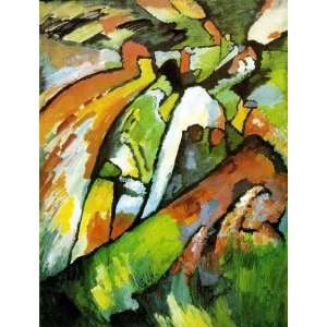  Oil Painting: Improvisation 7: Wassily Kandinsky Hand 