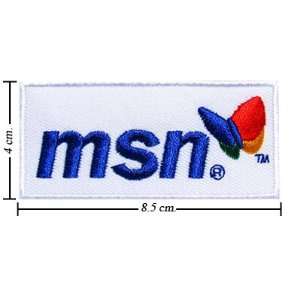  MSN Messenger Logo Embroidered Iron on Patches From Thailand Free 