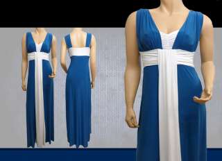 Grecian Evening Maxi Dress (CONT D1050) UK Size 12   22  