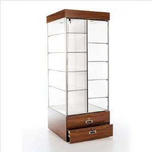  Square Tower Case with Divider Finish Standard Laminate 