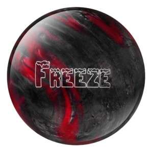 10lb Columbia Freeze Red/Black Bowling Ball  