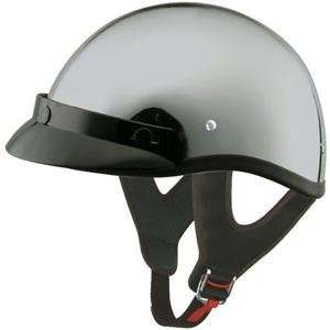  THH T 69 Solid Helmet   Medium/Silver: Automotive