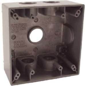  Raco #5345 0 Grey WP 2G Outlet Box