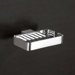  5412 13 Lounge Wall Mounted Square Wire Soap Holder in Chrome 5412 13