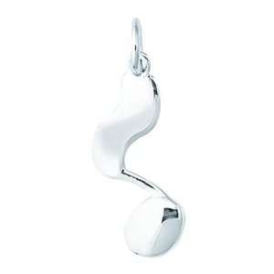  Sterling Silver Music Note Charm: Arts, Crafts & Sewing