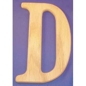 Wooden Letter 6 Inch Letter D