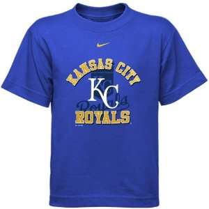 Nike Kansas City Royals Preschool Royal Blue Team Logo T shirt:  