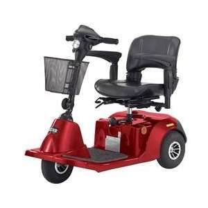  Drive Daytona 3 Wheel Medium Size Scooter   Red with Peace 