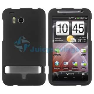 5x Rubber Hard Case Cover+Privacy Film+Car Charger+Cable for HTC 