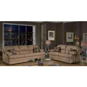   6525 SL BBG Bulldozer Burgundy Sofa and Loveseat Set 6525 SL Home