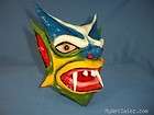 Hand Made Papier Mache Devil Mask Panama Chitre 12.5769​0