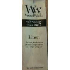    Wood Wick Highly Fragranced Wax Melt   Linen 