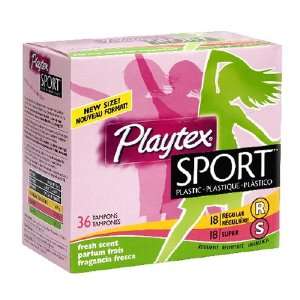  Playtex Sport Tampon Multipack, Scented, 36 count Box 